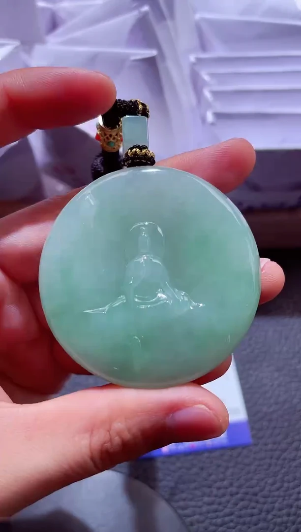 颈饰未镶嵌翡翠00009897观音