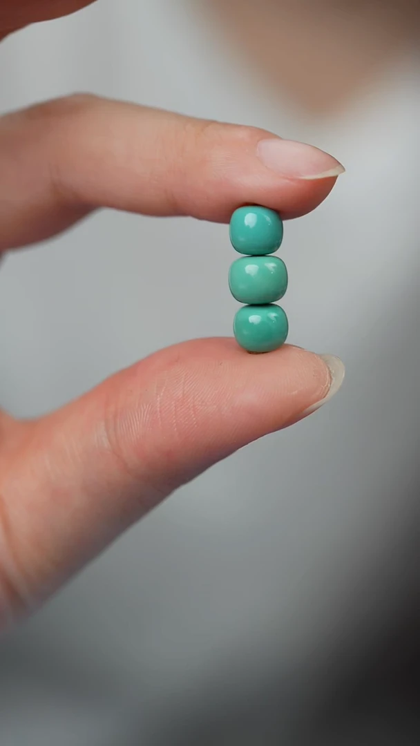 未镶嵌绿松石A07（多样性发一件）单珠