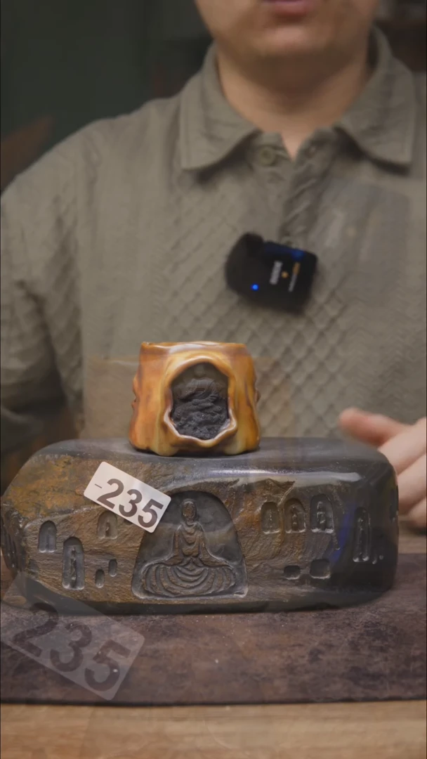 甘石陶艺蔡蔡柴烧235