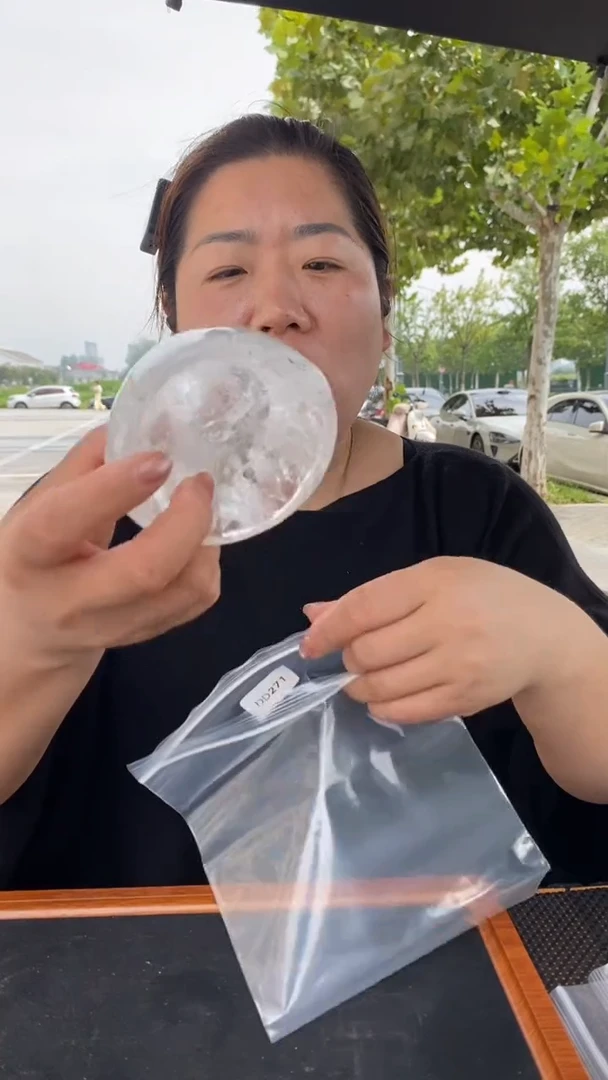 未镶嵌珠宝半成品水晶白水晶碗D271