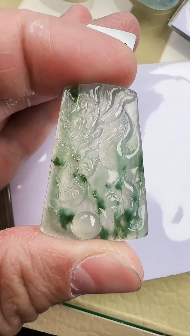 颈饰未镶嵌翡翠翡翠缅甸翡翠a货