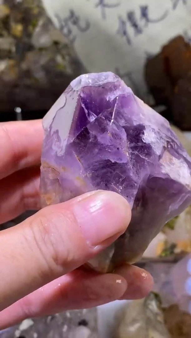 未镶嵌珠宝半成品水晶115号四川超七花园水晶