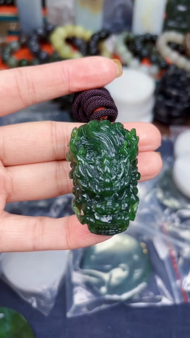 颈饰未镶嵌和田玉和田玉