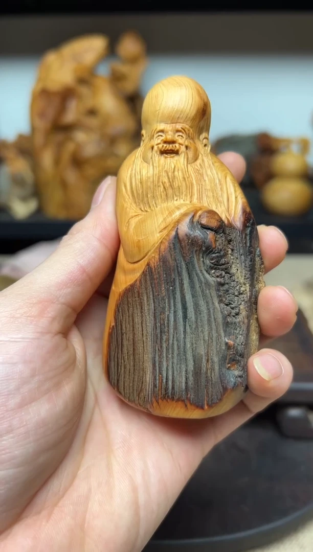 柏木（崖柏）崖柏雕刻件