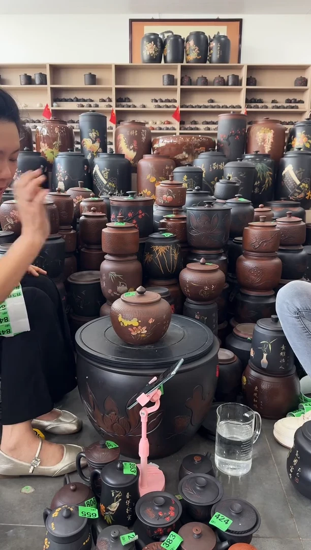 瑕疵茶叶罐  753 小苹果古铜色