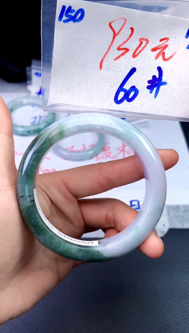 未镶嵌定制翡翠150毛货需精细抛光手镯拍一发一