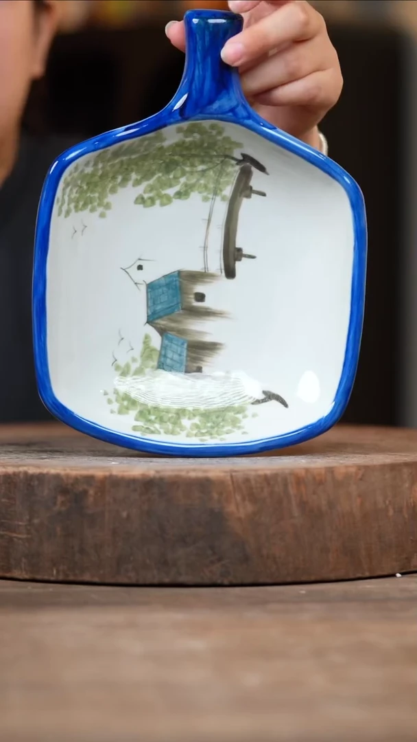 瓷片景德镇高温釉下彩（食品级）