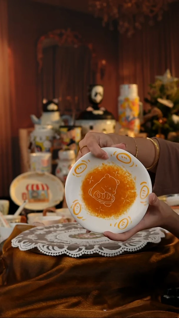 陶瓷便携款景德镇手工手绘陶瓷