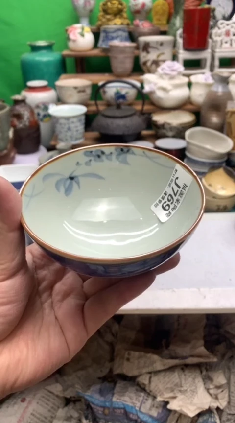 【闪购商品】盖碗海外回流瓷器