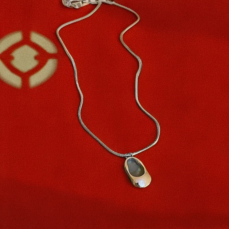 钛钢项链 13号    轻奢时尚镂空项链简约百搭