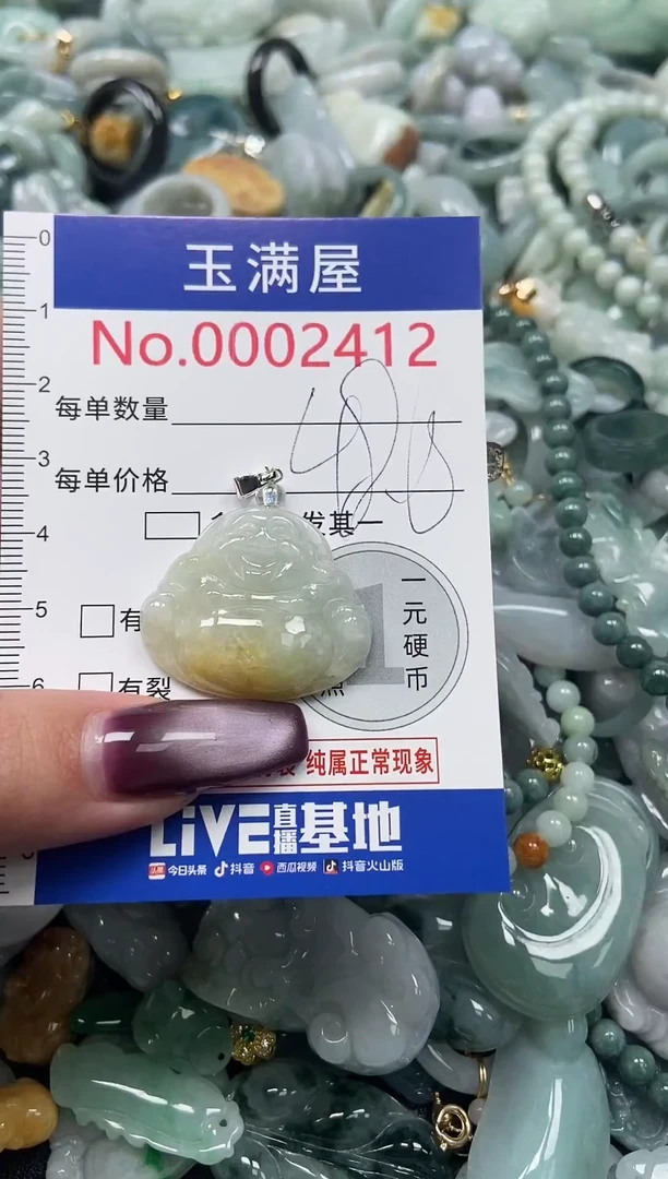 颈饰未镶嵌翡翠2412