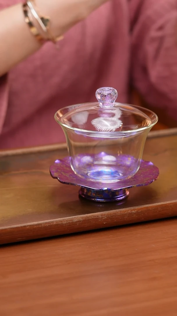 【闪购商品】禾器/曜辰盖碗/太空紫