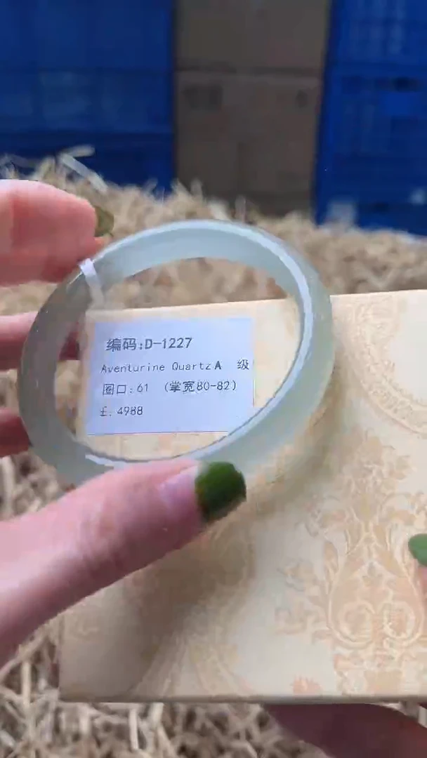 未镶嵌手镯石英质玉D-1227