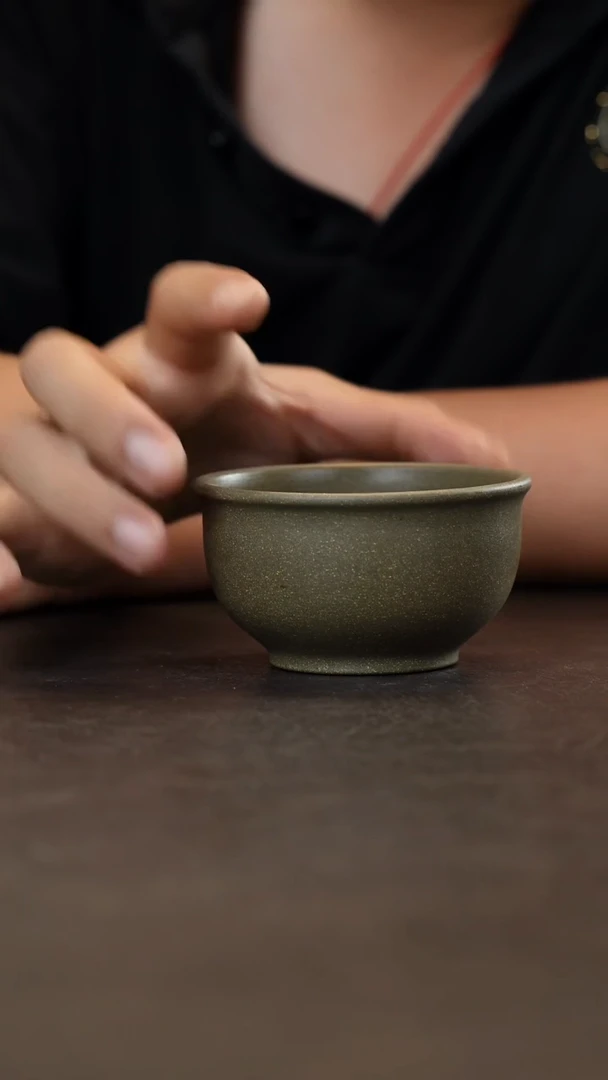 茶杯紫砂紫砂杯主人杯花泥不退不换