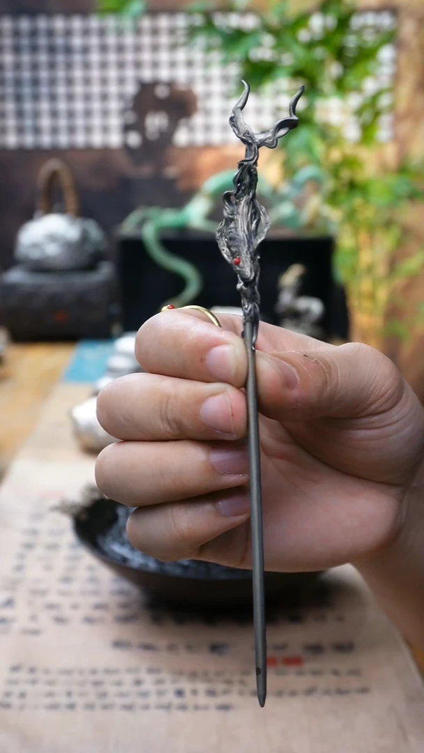 欲山行 鲲鹏壶叉茶针