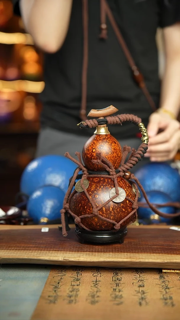 210号500ml左右非遗大漆酒葫芦