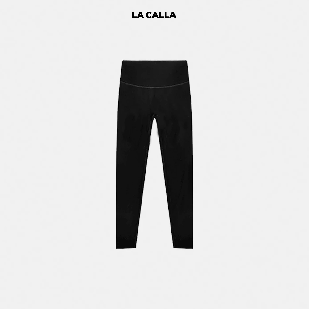 LA CALLA高士瘦裤新中纯色百搭瑜伽休闲打底裤L0937