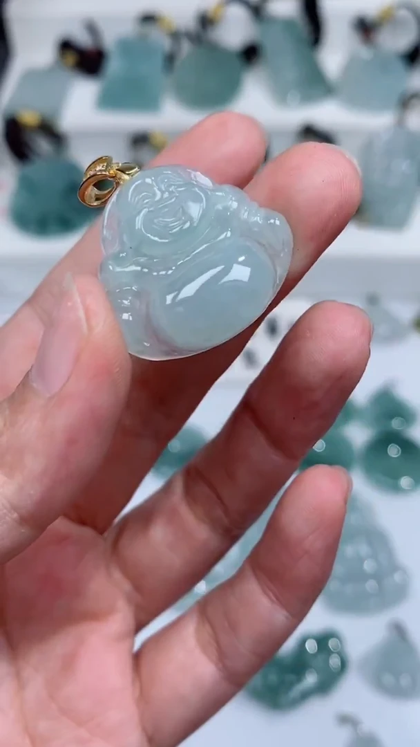 颈饰银S925镶嵌翡翠吊坠