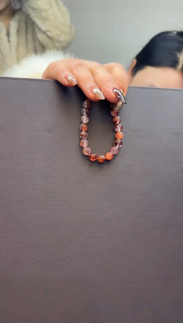 未镶嵌手链水晶天然浇花手链