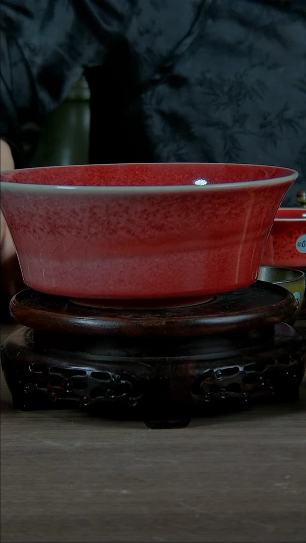 摆件景韵堂茶叶末釉瓷器