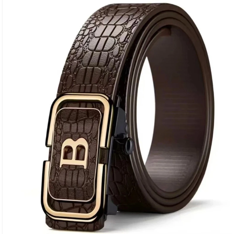 男款腰带B款简约字母款潮流年轻人皮带百搭（不带礼盒）