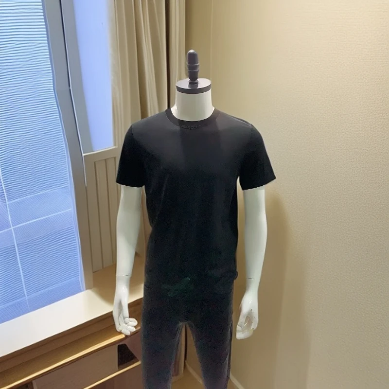 5X902春夏季T恤简约男装男士轻奢设计师