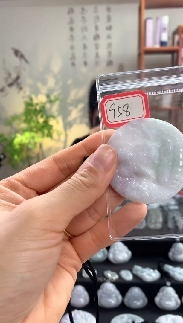 【闪购商品】翡翠颈饰未镶嵌大势至958