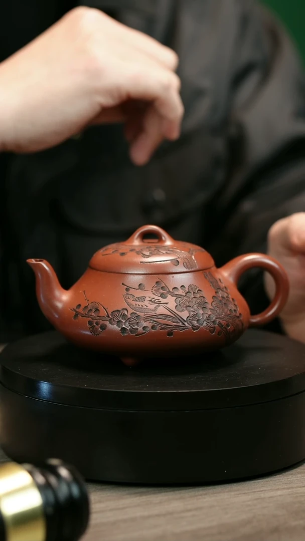 茶壶紫砂享**活H2208李小琴山景汉堂石瓢