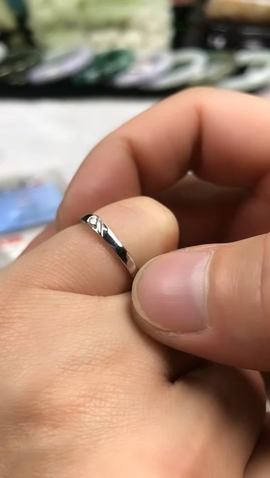 【闪购商品】锆石以实物为准银S925镶嵌戒指