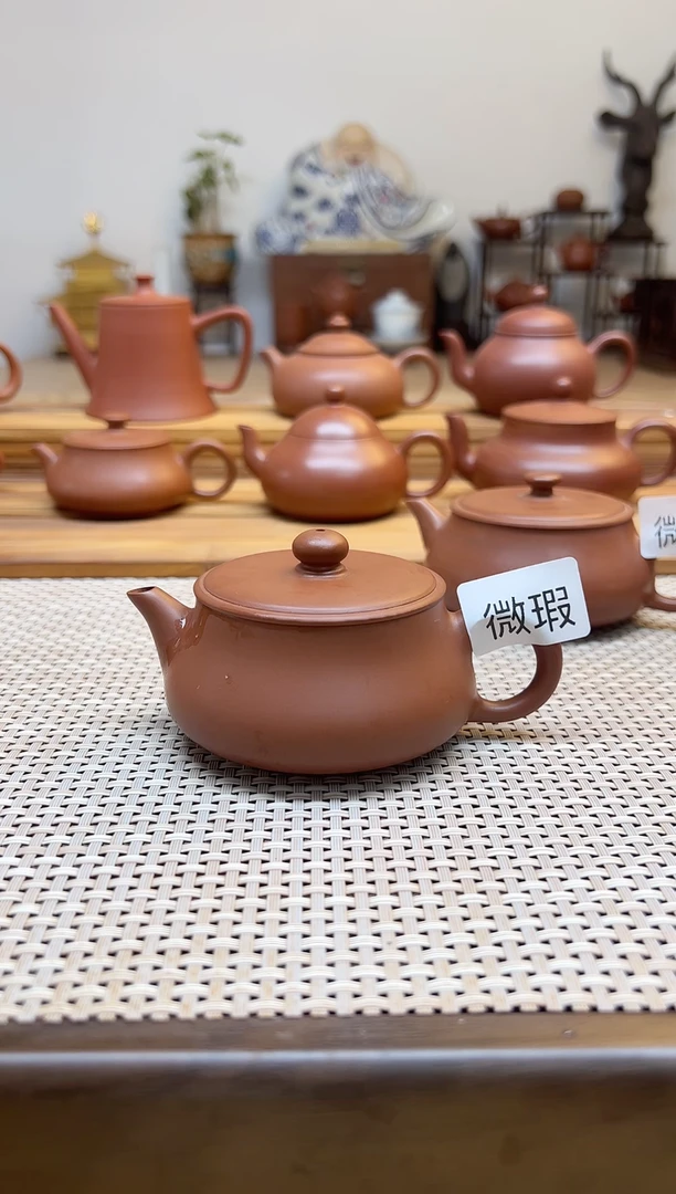 原矿朱泥全手 微瑕明炉 120cc