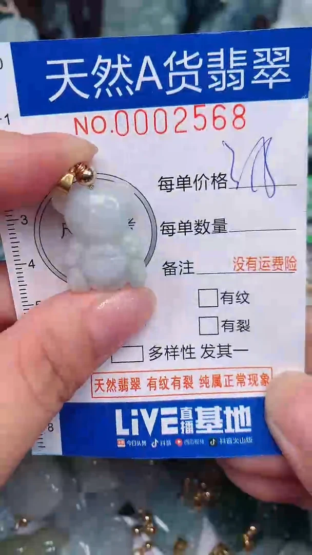 翡翠未镶嵌颈饰...0002568