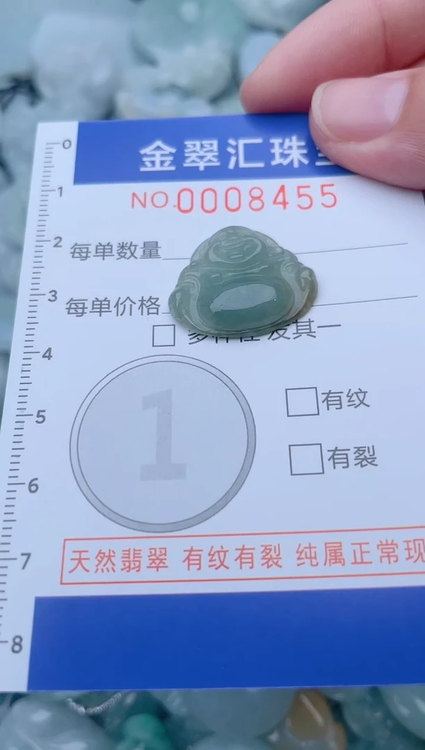 颈饰未镶嵌翡翠8455