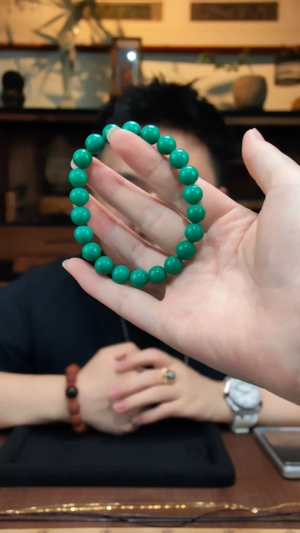 石英质玉手串未镶嵌石英质玉圆珠手串LP9*