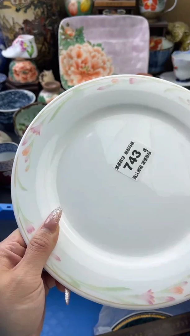 【闪购商品】瓷片743号六六工艺品瓷器