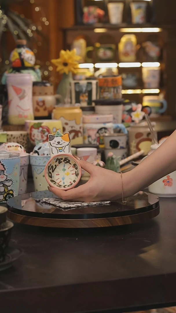 景德镇釉下彩绘设计师款式陶瓷