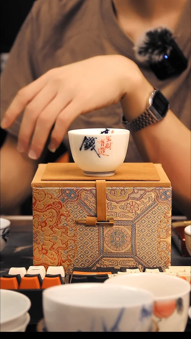 景德镇手绘陶瓷钱002