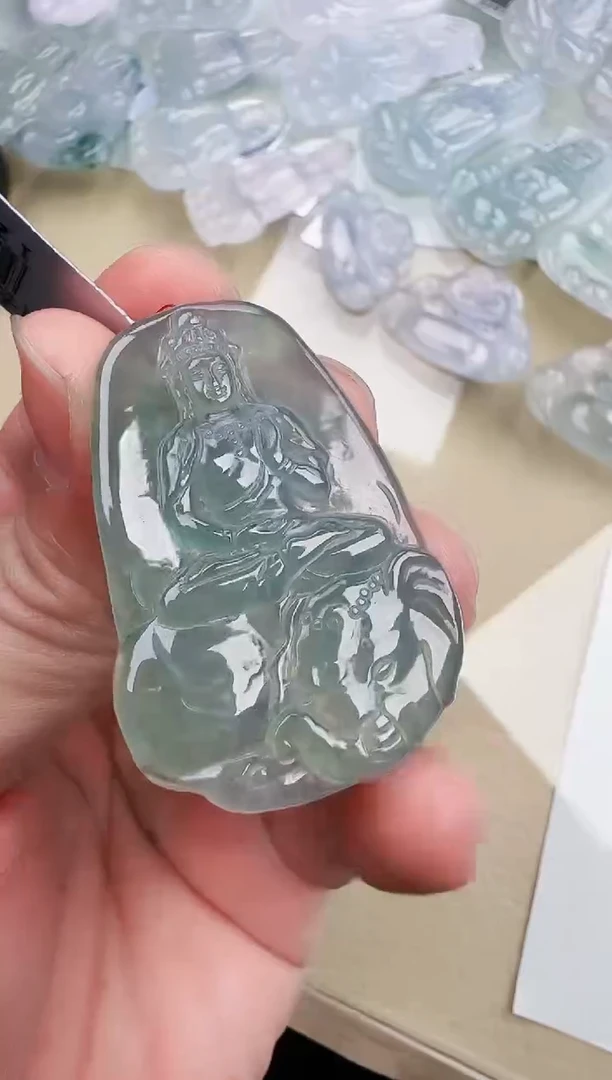 颈饰未镶嵌翡翠缅甸翡翠a货