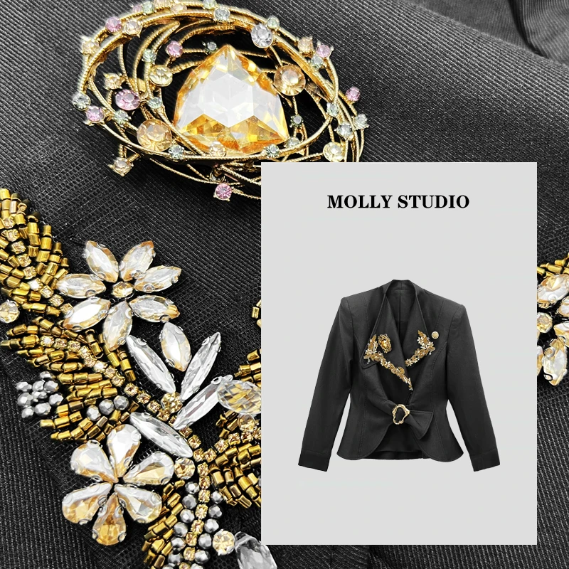 【落日熔金】Molly 百搭时尚气质显瘦 上衣 MG2025190