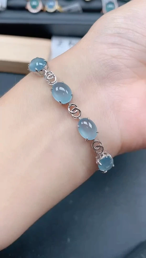 银S925镶嵌戒指翡翠111
