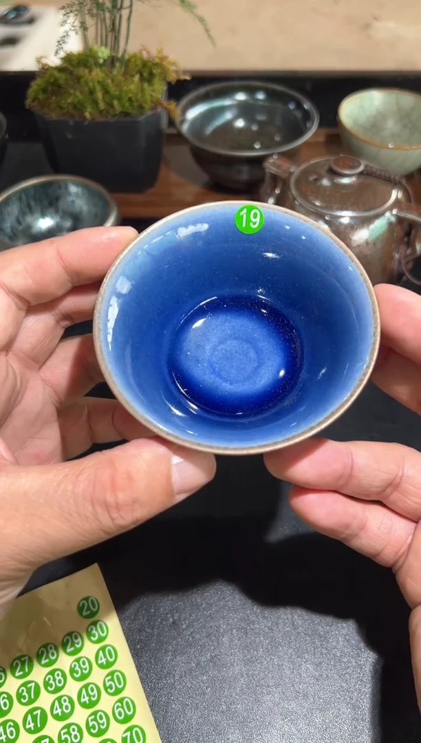 茶盏19柴烧 建窑建盏主人杯