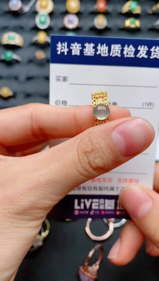 【闪购商品】翡翠戒指银S925镶嵌............