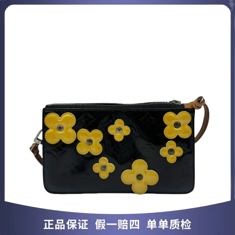 99新 LouisVuitton/路易威登 LV 村上隆花朵漆皮腋下 无票 30497