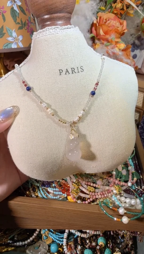 毛衣链未镶嵌月光石059