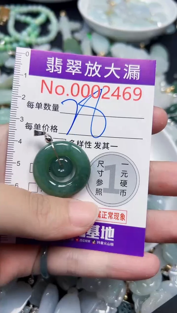 颈饰未镶嵌翡翠2469