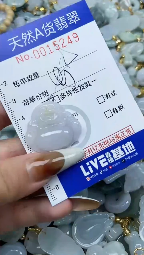 【闪购商品】翡翠颈饰未镶嵌天然A货翡翠