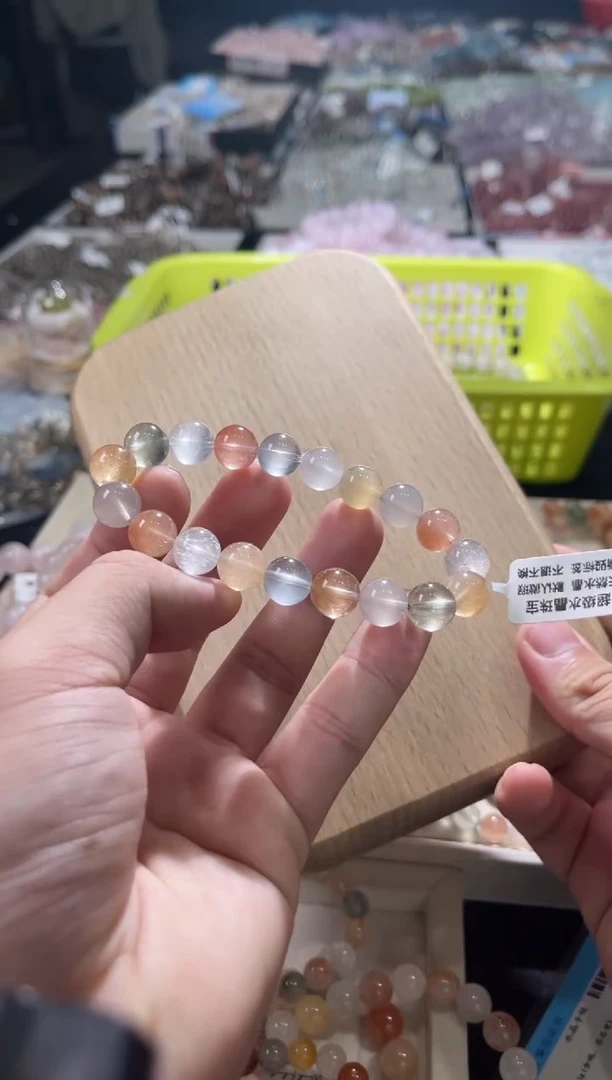 未镶嵌手链水晶350号 多样性发一Q  10+