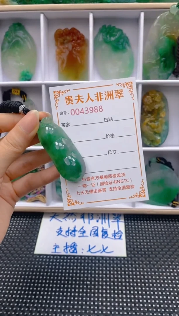 石英质玉未镶嵌颈饰988