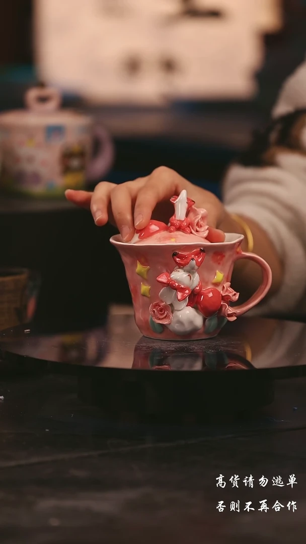 陶瓷景德镇可爱设计师款陶瓷