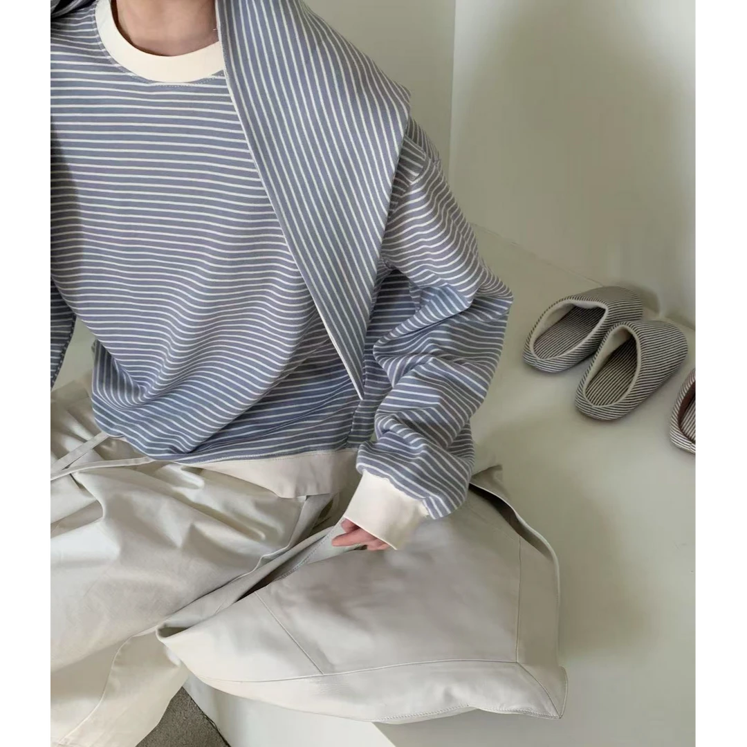 在韩~东大门ins风韩系卫衣两件套