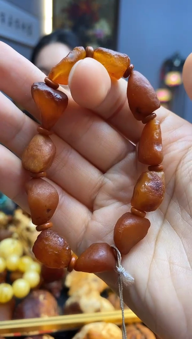 未镶嵌琥珀手串手串